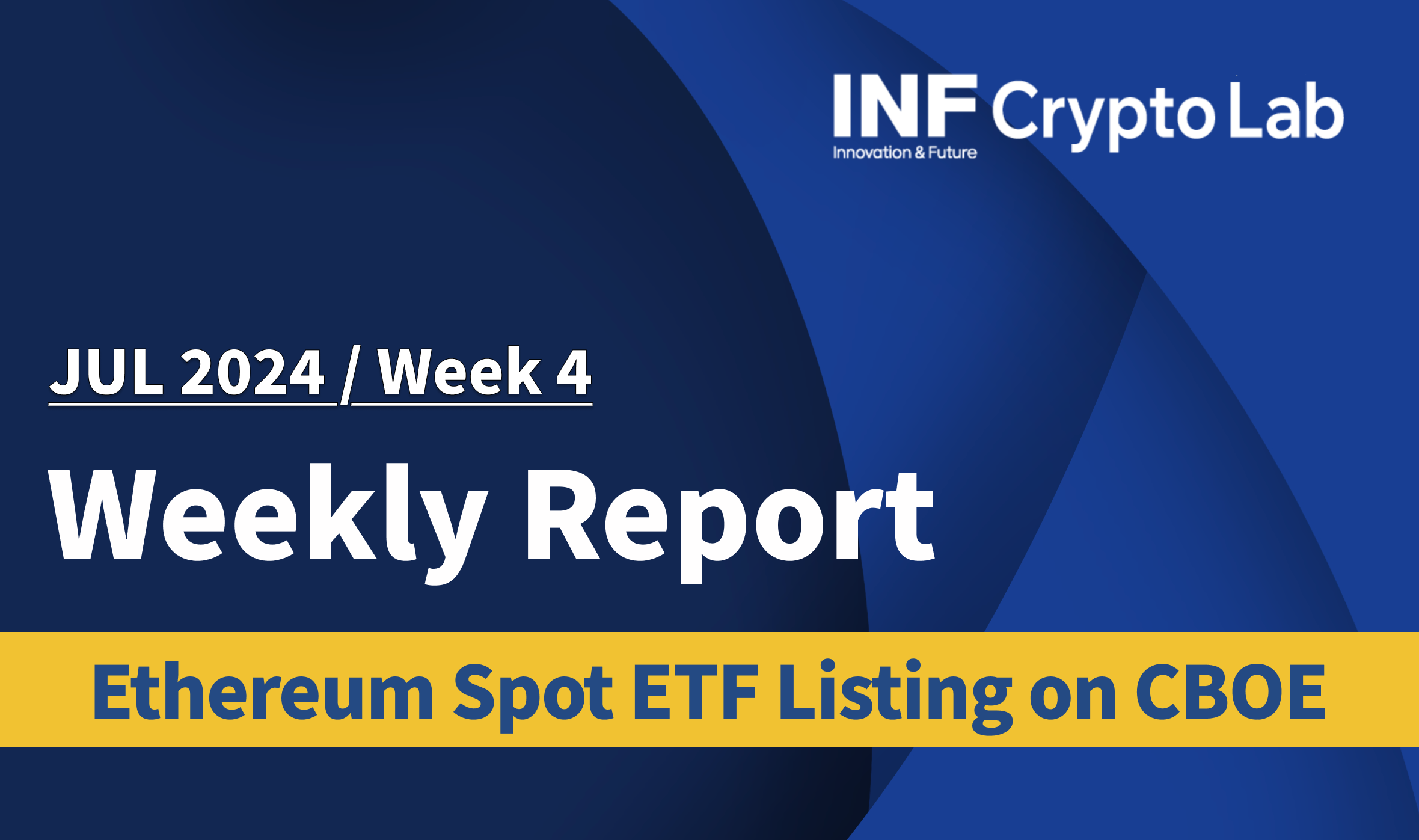 2024 JUL WK.4 Ethereum Spot ETF Listing on CBOE